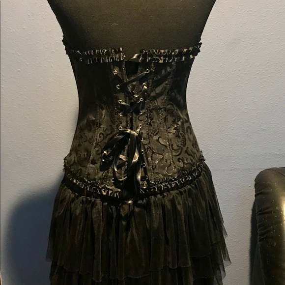 Bustier steampunk corset says L, but runs S/M new - Picture 5 of 6